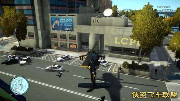 （GTA4）侠盗猎车手4直升飞机的操作方法及技巧